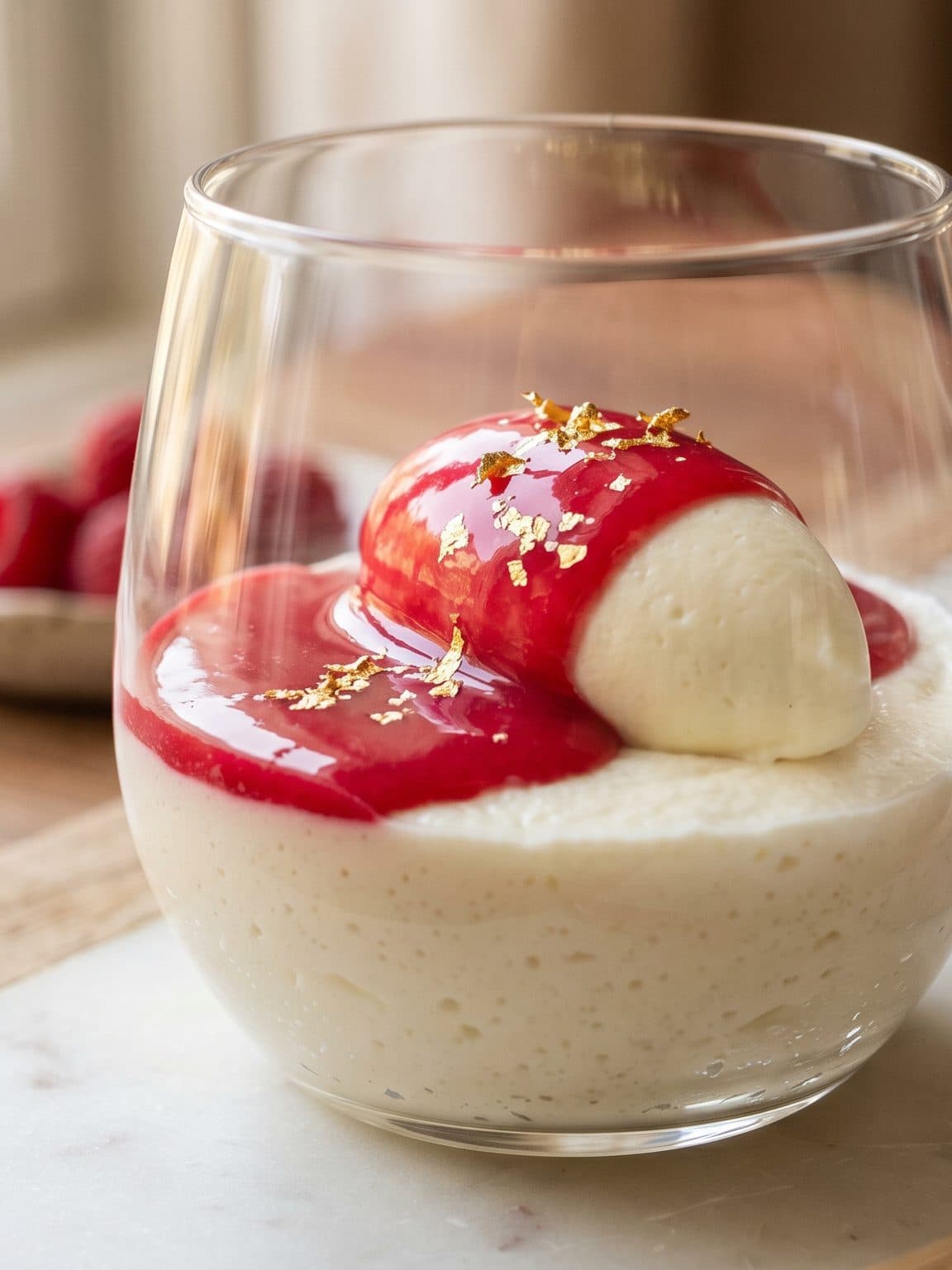 Mousse de Chocolate Blanco